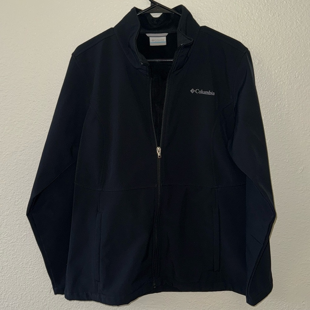Black Columbia Hardshell Jacket